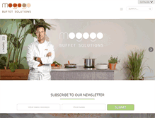 Tablet Screenshot of mogogo-buffet.com